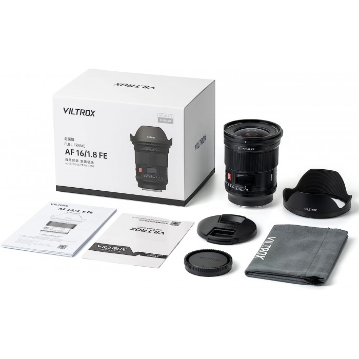 Viltrox AF 16mm F1.8 Full-Frame Lens for Sony E-Mount